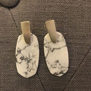 Kendra Scott Howlite Aragon Earrings